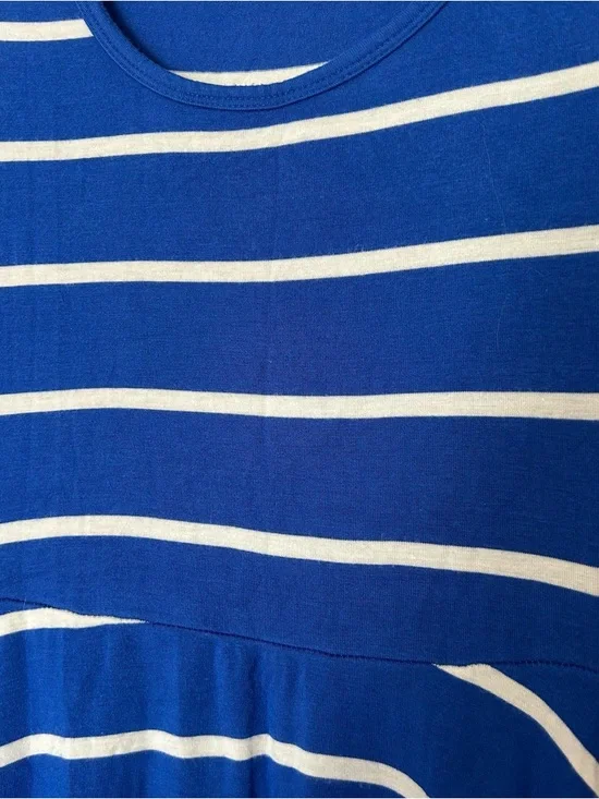 Blue & White Striped Old Navy Tunic Dress - Picture 2 of 5